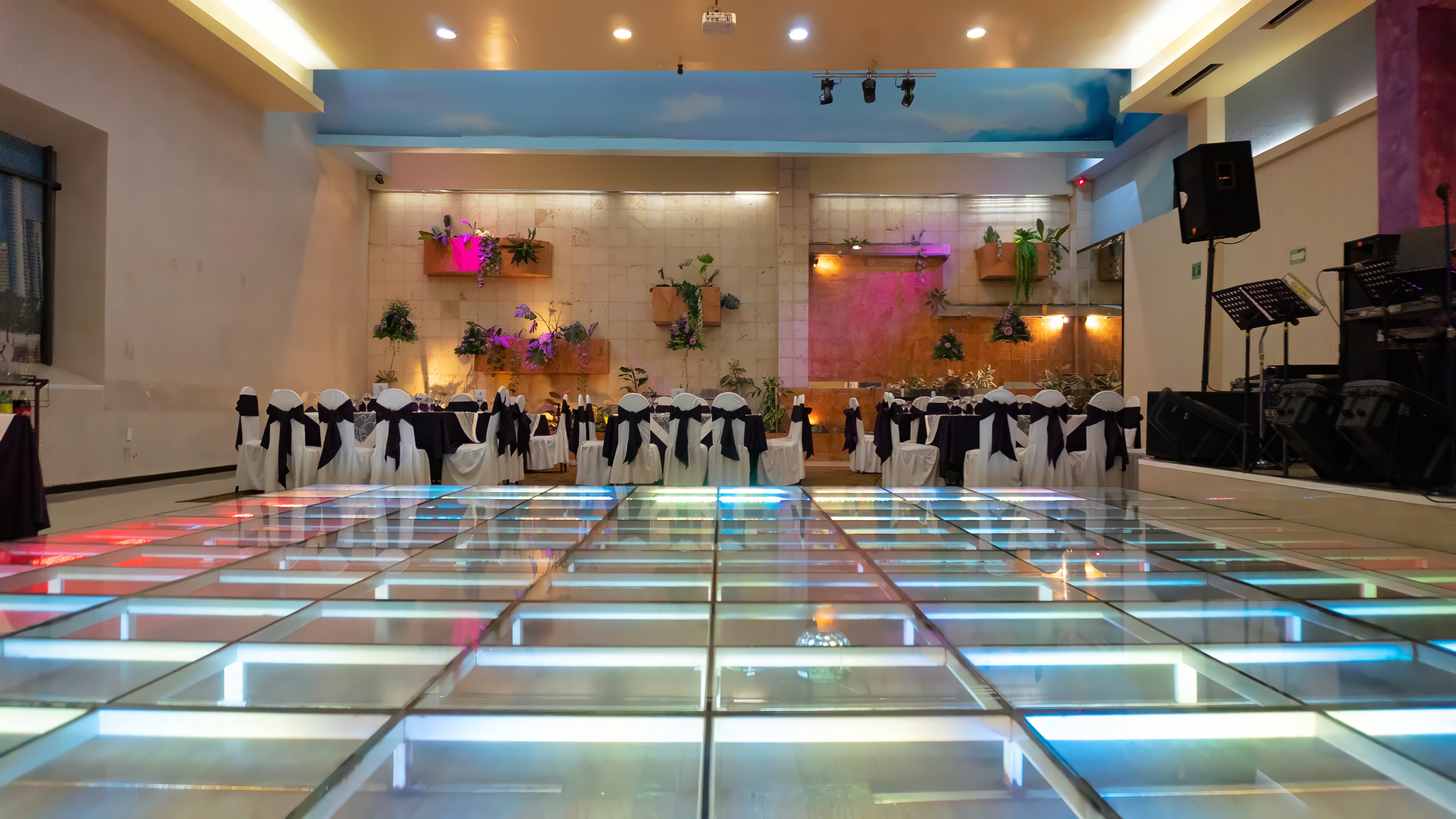 Terra salon background